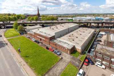 Single let industrial investment Aston
