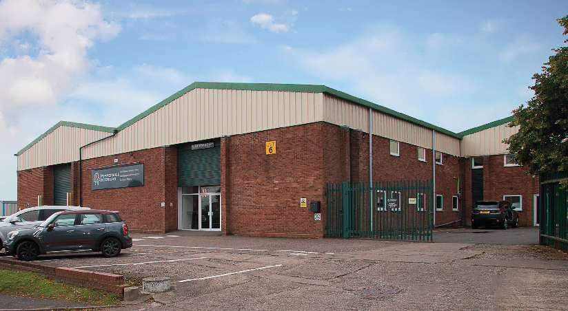Single Let Industrial Investment in Burntwood